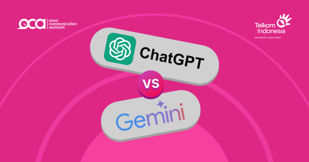 Chat AI GPT vs Gemini AI. Komparasi Perbandingan